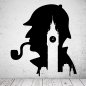 Preview: 46241 Sherlock Holmes mit Big Ben Wandaufkleber Preview: 46241 Sherlock Holmes mit Big Ben Wandaufkleber